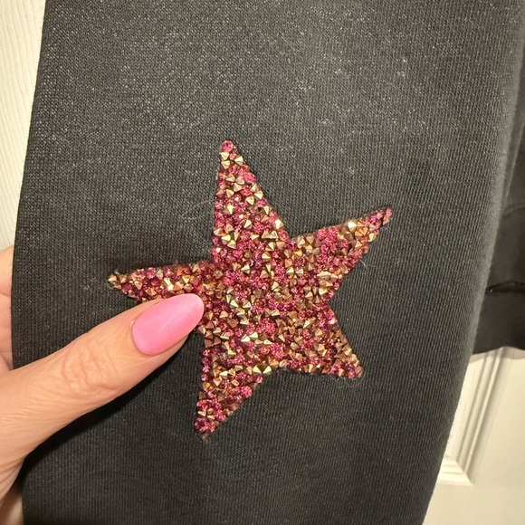 Ford Bronco Buckle (faded vintage black) Sweatshirt with Star Details - Picture 2 of 4